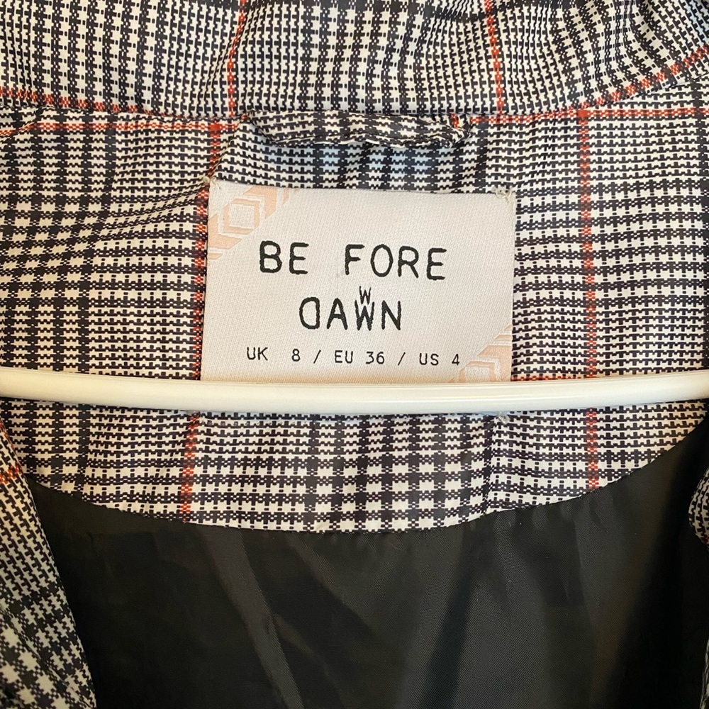 Plaid puffer coat - Picture 3 of 3
